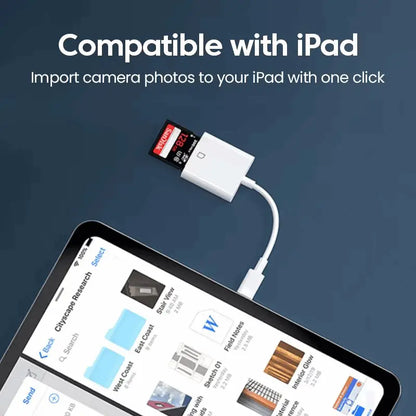 SwiftDrive Pro 3 - in - 1 SD Card Reader: Fast & Easy Data Transfer for All Your Devices - SnapEssence